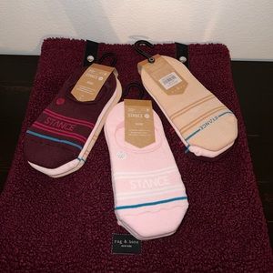 SOLD Stance No-Show Socks Pack of 3 Pair Medium Women’s 8-10.5 Men’s 6-8.5